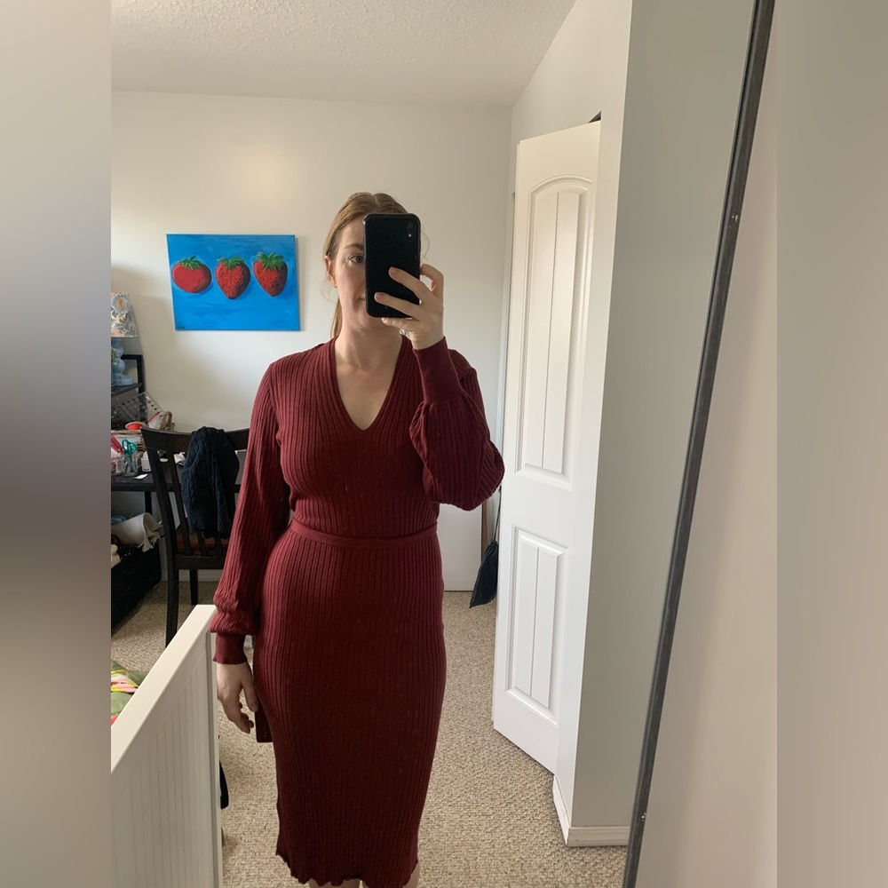RW&Co rib knit dress